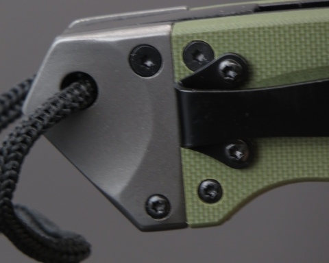 Милтек нож складной DA35 (шнурок) - интернет-магазин Викинг