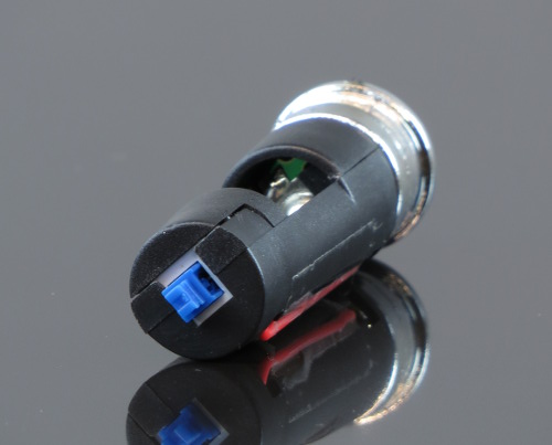 Милтек мини-фонарь 3 LED (внутриности фонарика фото 4) - интернет-магазин Викинг