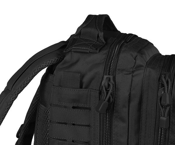 M-Tac рюкзак Assault Pack Laser Cut Black (обзор изображение 22) - интернет-магазин Викинг