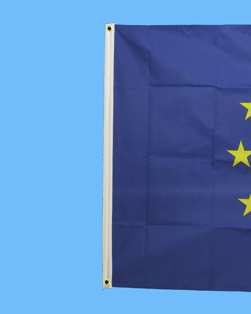 Милтек флаг EU 90х150см (двойная строчка) - интернет-магазин Викинг