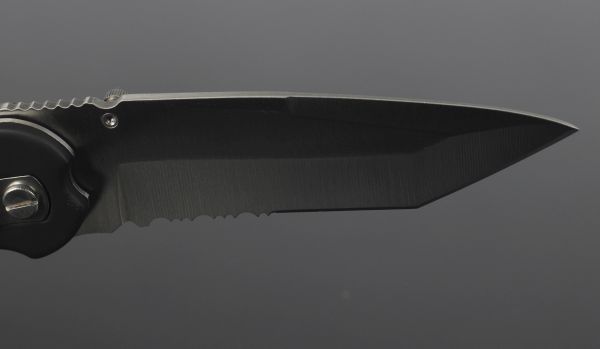 Милтек нож складной одноручный танту (клинок фото 2) - интернет-магазин Викинг