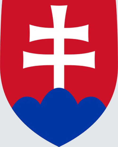 Милтек флаг Словакии 90х150см (герб) - интернет-магазин Викинг