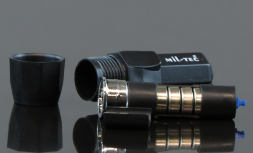 Милтек мини-фонарь 3 LED (внутриности фонарика фото 2) - интернет-магазин Викинг