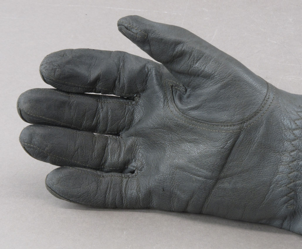 Бундесвер перчатки кожаные без подкладки Б/У (ладонь) - интернет-магазин Викинг