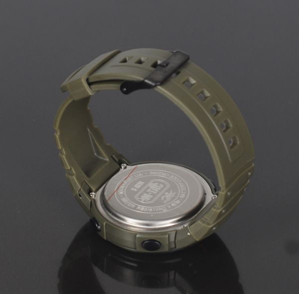 M-Tac часы тактические с компасом олива (обзор изображение 7) - интернет-магазин Викинг