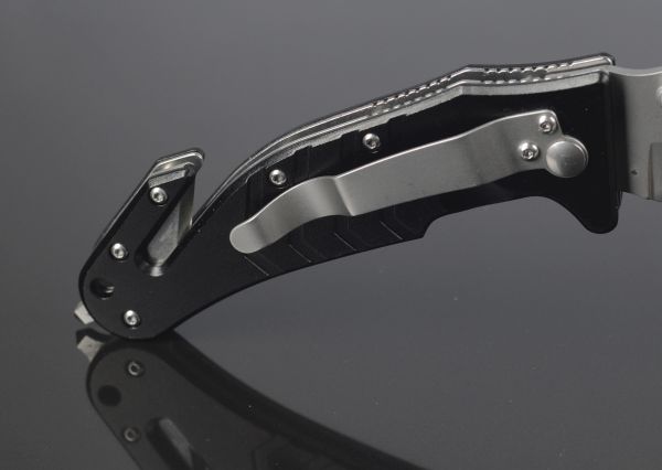 Милтек нож складной автоматический (рукояткак фото 2) - интернет-магазин Викинг