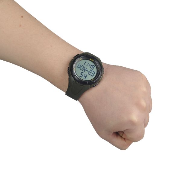 M-Tac часы тактические с шагомером олива (фото 4) - интернет-магазин Викинг