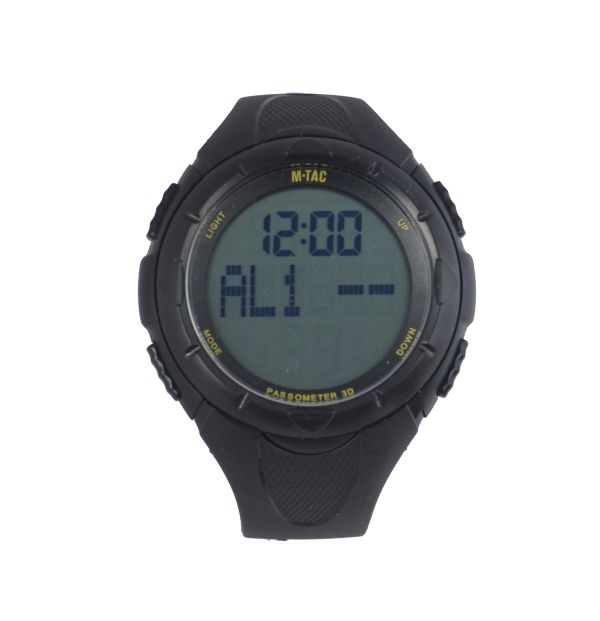 M-Tac часы тактические с шагомером черные (фото 7) - интернет-магазин Викинг