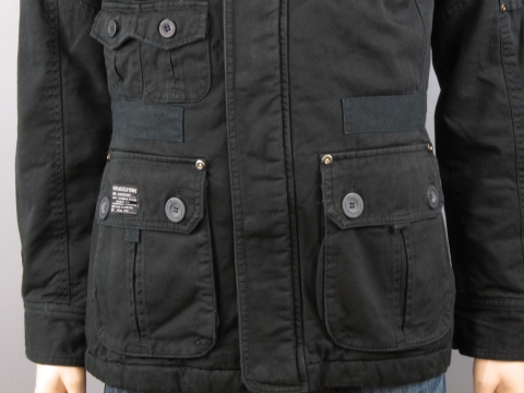 Brandit куртка Platinum Vintage черная (2 нижних кармана).jpg