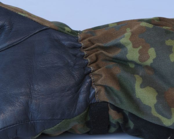 Бундесвер перчатки зимние кожафлектарн Б/У (запястье) - интернет-магазин Викинг