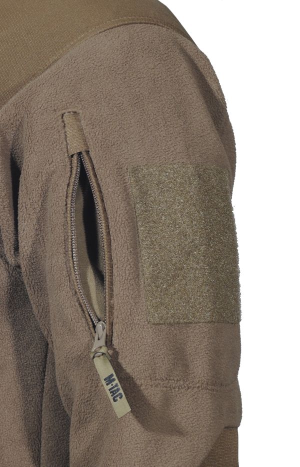 M-Tac куртка Alpha Microfleece Jacket Gen.2 Coyote (фото 8) - интернет-магазин Викинг