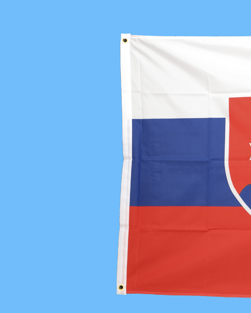 Милтек флаг Словакии 90х150см (строчка) - интернет-магазин Викинг