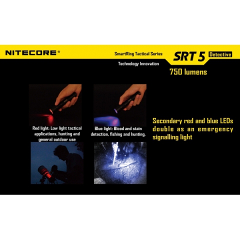 Nitecore фонарь SRT5 (преминение)