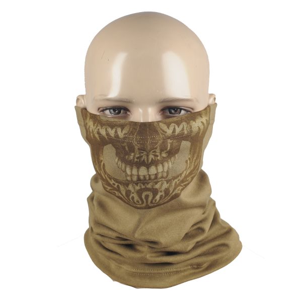 M-Tac шарф-труба Sugar Skull (на манекене спереди) - интернет-магазин Викинг