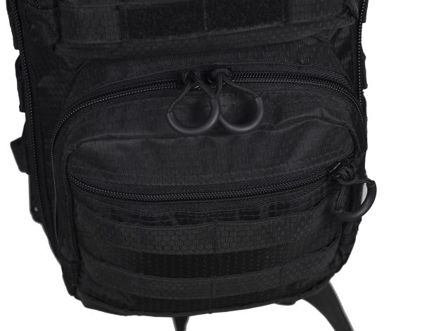 M-Tac сумка Urban Line City Hunter Hexagon Bag Black (обзор изображение 12) - интернет-магазин Викинг
