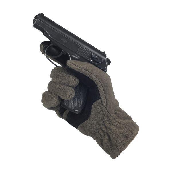 M-Tac перчатки флис Winter Tactical Windblock (с пиcтолетом) - интернет-магазин Викинг