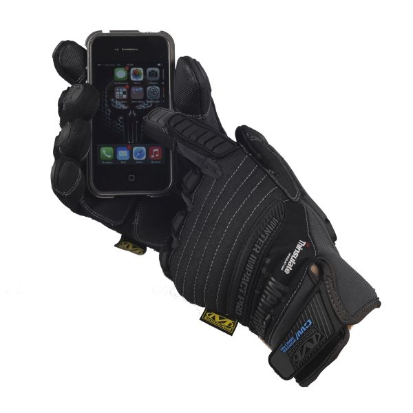 Mechanix перчатки тактические зимние Impact Pro (робота с смартфоном)