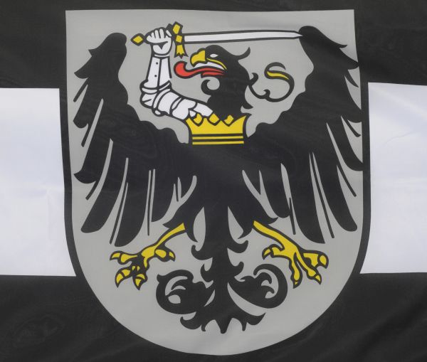 Милтек флаг Западной Пруссии 90х150см (герб фото 1) - интернет-магазин Викинг