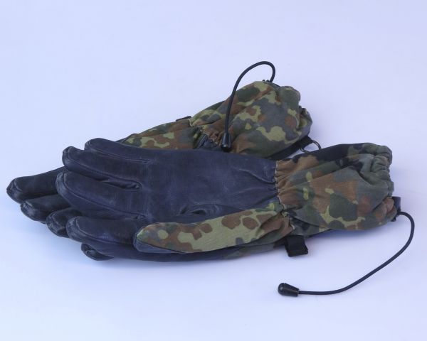 Бундесвер перчатки зимние кожафлектарн Б/У (общий вид) - интернет-магазин Викинг