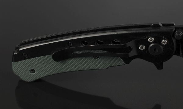 Милтек нож складной одноручный (ркоятка фото 2) - интернет-магазин Викинг
