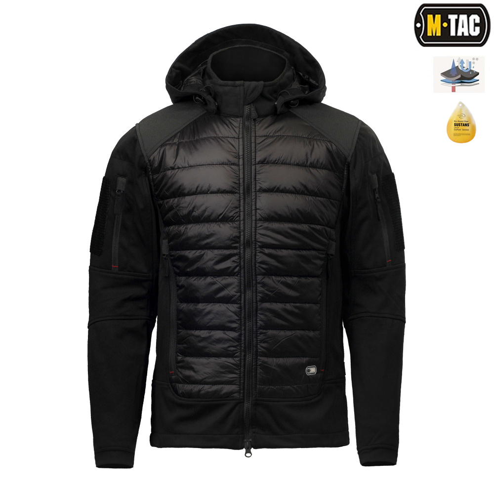 M-Tac куртка Wiking Lightweight Black (вид спереди)