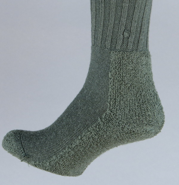 Бундесвер носки высокие горные олива (бок) - интернет-магазин Викинг