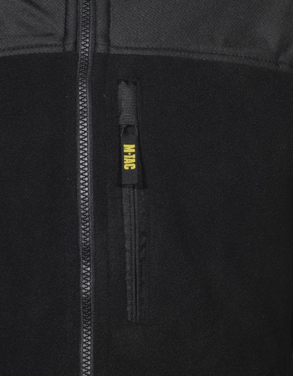 M-Tac куртка Alpha Microfleece Jacket Gen.2 Black (фото 2) - интернет-магазин Викинг