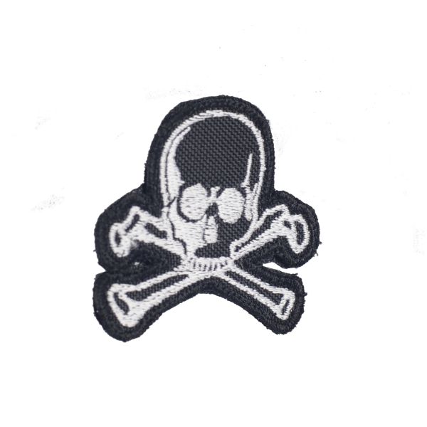 M-Tac нашивка на липучке Old Skull (фото 5) - интернет-магазин Викинг