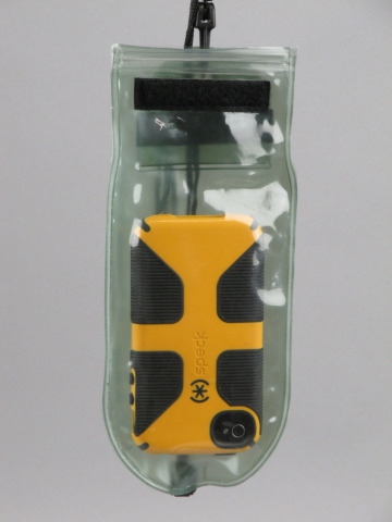 Милтек чехол водонепроницаемый 100х230 (телефон в чехле фото 2) - интернет-магазин Викинг