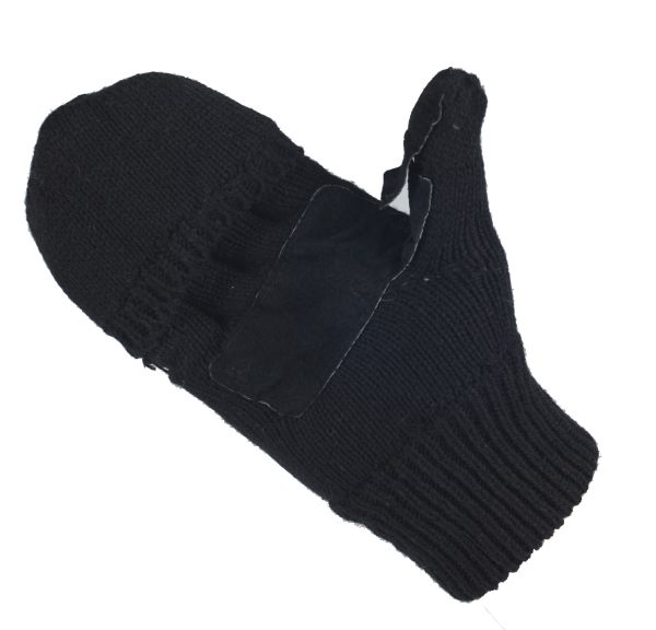 Милтек перчатки беспалые с клапаном вязаные (общий вид фото 7) - интернет-магазин Викинг