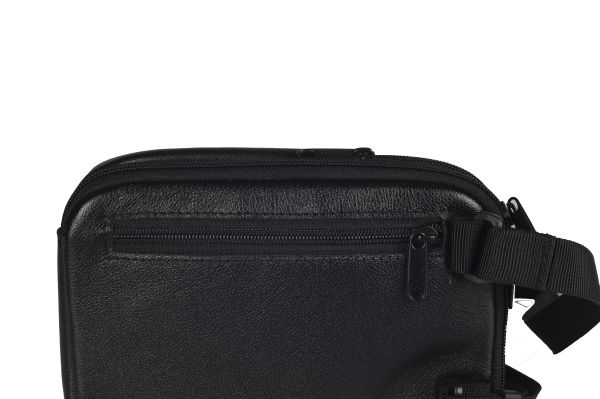 A-Line А24 сумка-кобура (кожа) (карман спереди фото 2) - интернет-магазин Викинг