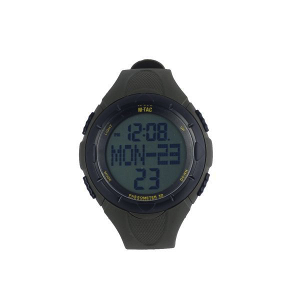 M-Tac часы тактические с шагомером олива (фото 12) - интернет-магазин Викинг
