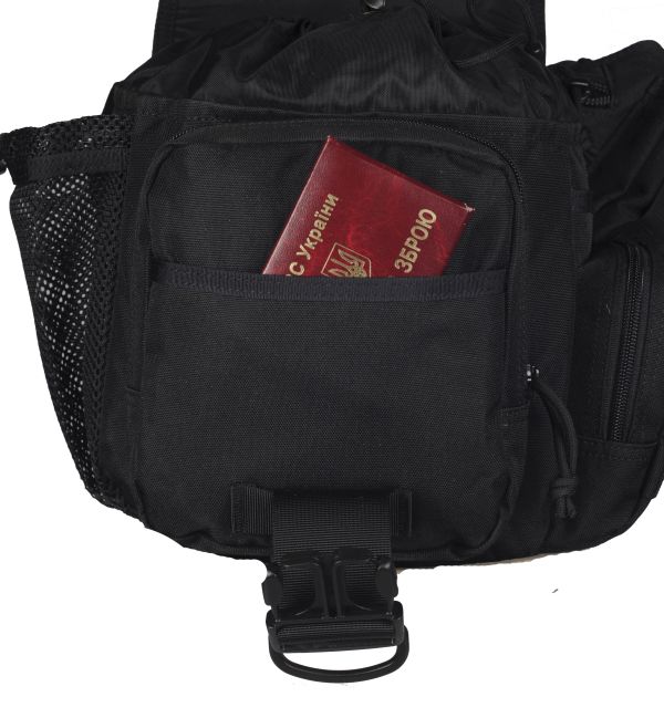 M-Tac сумка EveryDay Carry Bag Black (фото 10) - интернет-магазин Викинг