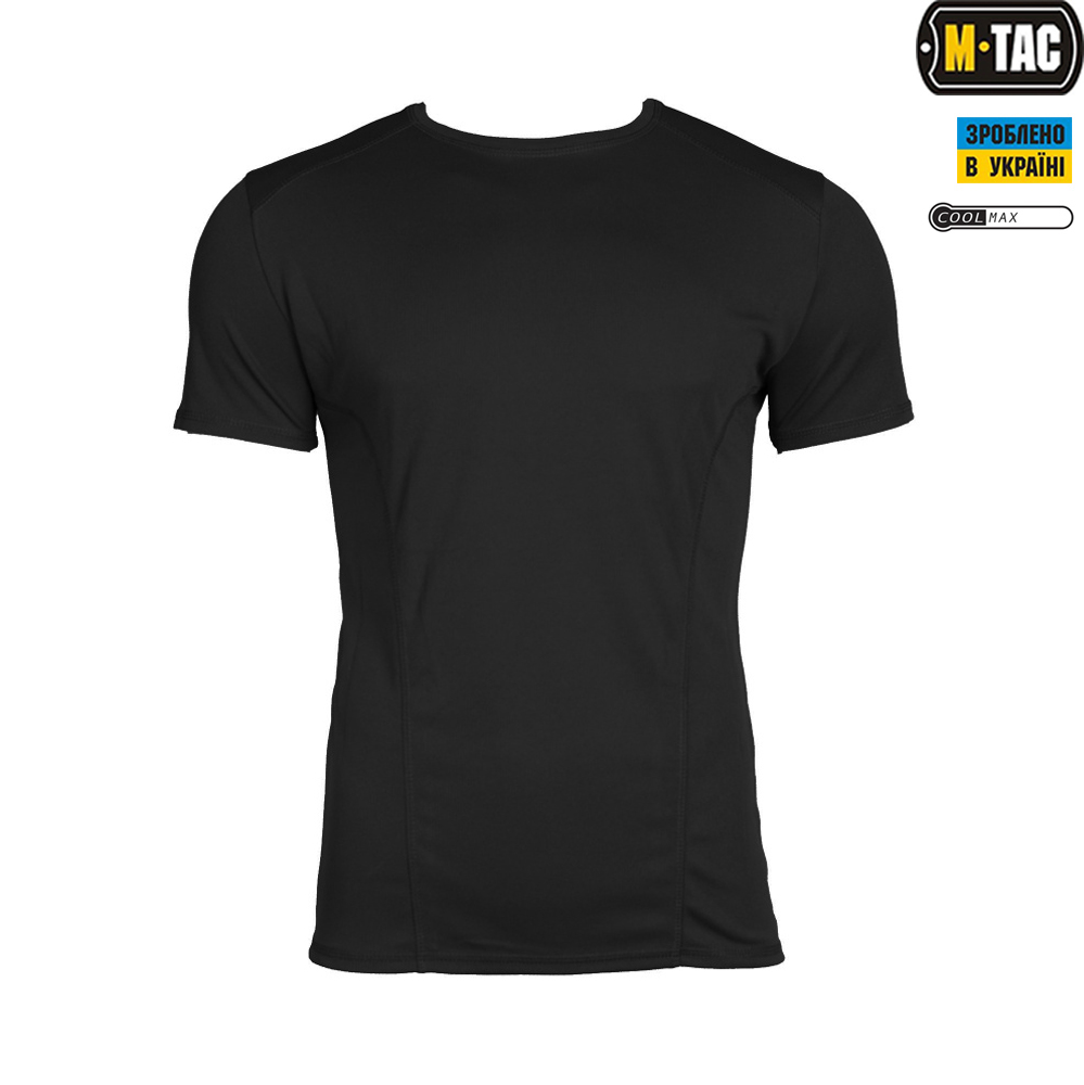 M-Tac футболка Athletic Coolmax Black (вид спереди)