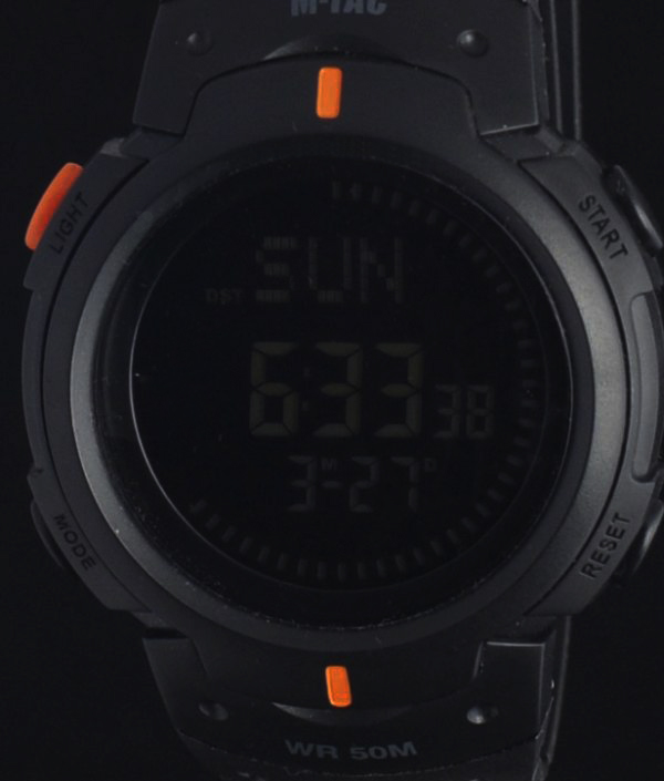 M-Tac часы тактические с компасом черные (обзор изображение 15) - интернет-магазин Викинг