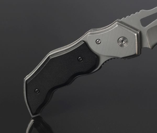 Милтек нож складной автоматический (рукоятка фото 2) - интернет-магазин Викинг