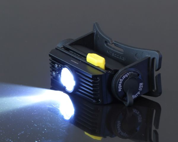 Nitecore фонарь налобный HC90 (кнопка регулировки освещения фото 4) - интернет-магазин Викинг