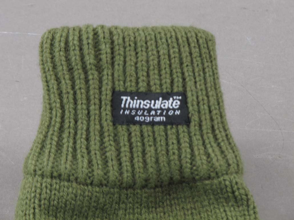 Милтек перчатки вязаные Thinsulate (манжет фото 1) - интернет-магазин Викинг