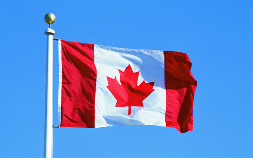 Милтек флаг Канады 90х150см (общий вид фото 1) - интернет-магазин Викинг