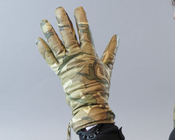 Британские перчатки Combat Gloves кожанные утепленные MTP (пальцы)