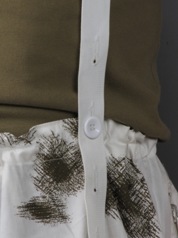 Бундесвер костюм маскировочный зимний нового образца (брюки подтяжки) - интернет-магазин Викинг