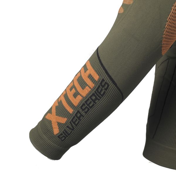 X-Tech термофутболка с длинным рукавом и молн. Evolution (лого) - интернет-магазин Викинг