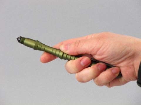 Милтек ручка тактическая 16см (насечка фото 2) - интернет-магазин Викинг