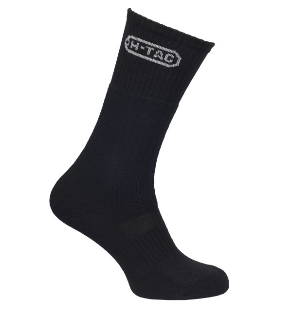 M-Tac носки высокие Mk.2 черные (обзор изображение 2) - интернет-магазин Викинг