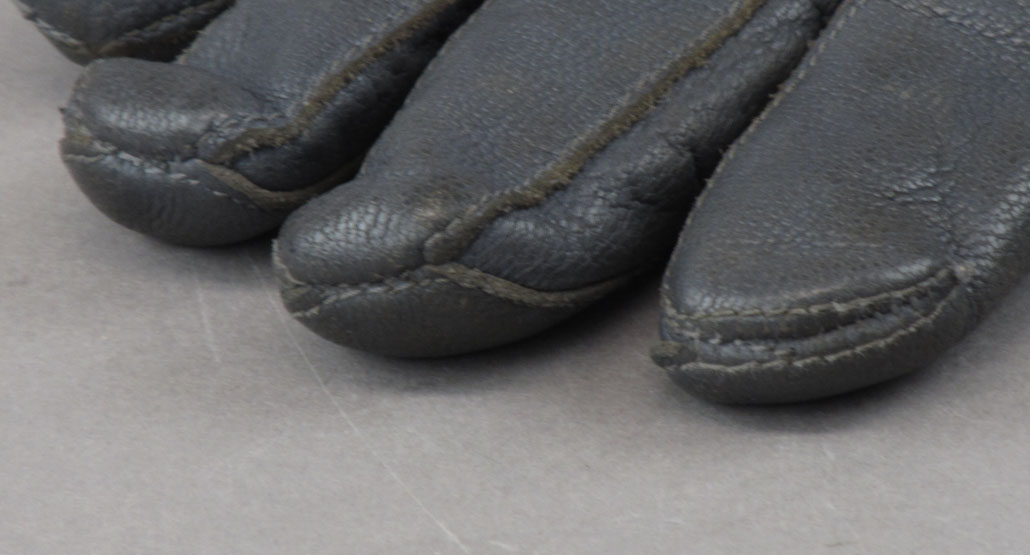Бундесвер перчатки кожаные с подкладкой Б/У (пальцы) - интернет-магазин Викинг