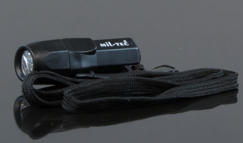Милтек мини-фонарь 3 LED (шнурок фото 1) - интернет-магазин Викинг