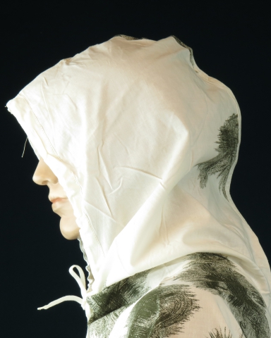 Бундесвер халат маскировочный зимний (капюшон 1) - интернет-магазин Викинг
