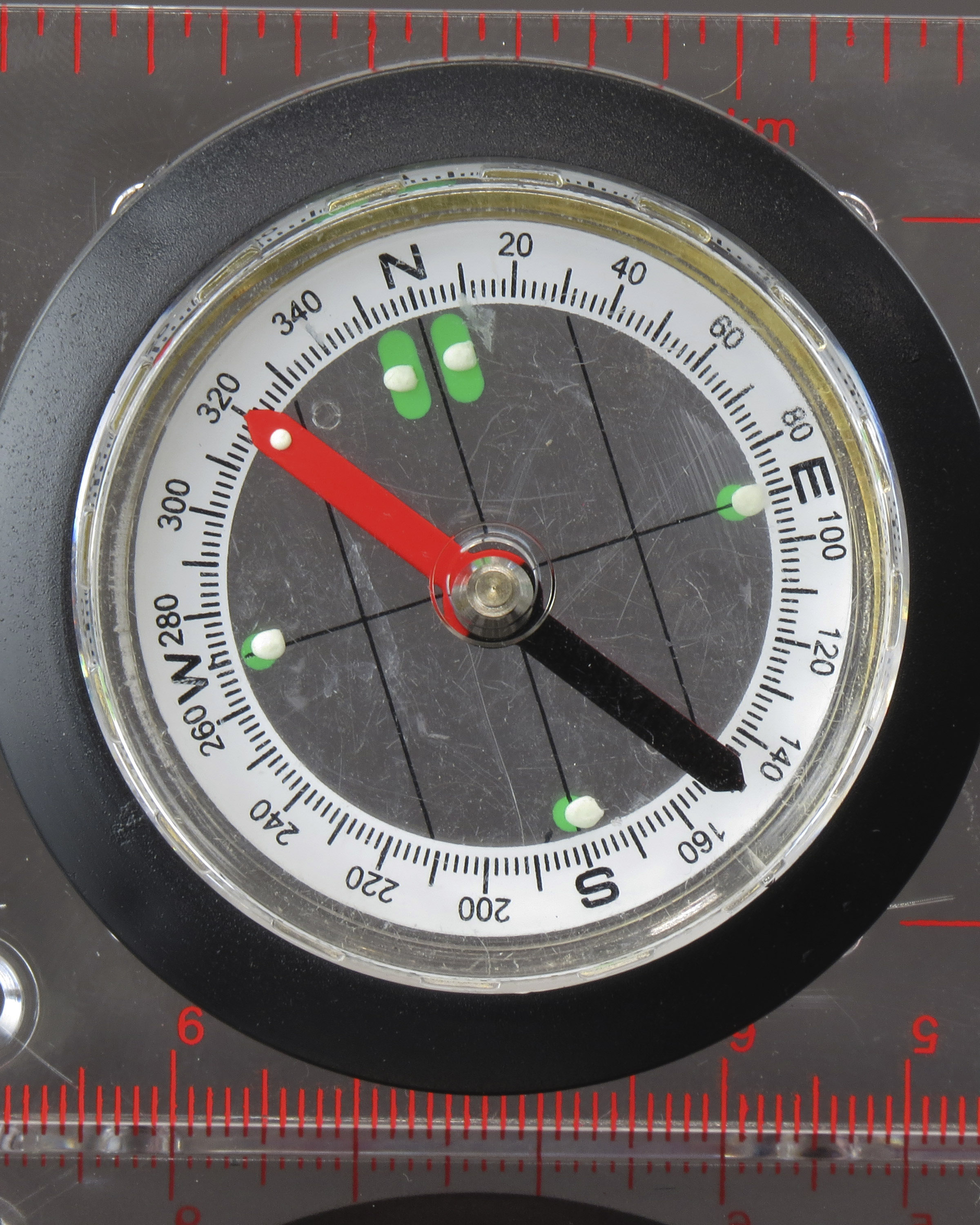 Милтек компас для карт (общий вид фото 2) - интернт-магазин Викинг