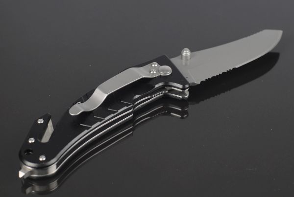 Милтек нож складной автоматический (общий вид фото 3) - интернет-магазин Викинг
