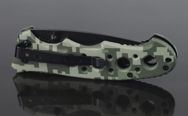 Милтек нож складной одноручный с фиксатором (общий вид фото 4) - интернет-магазин Викинг